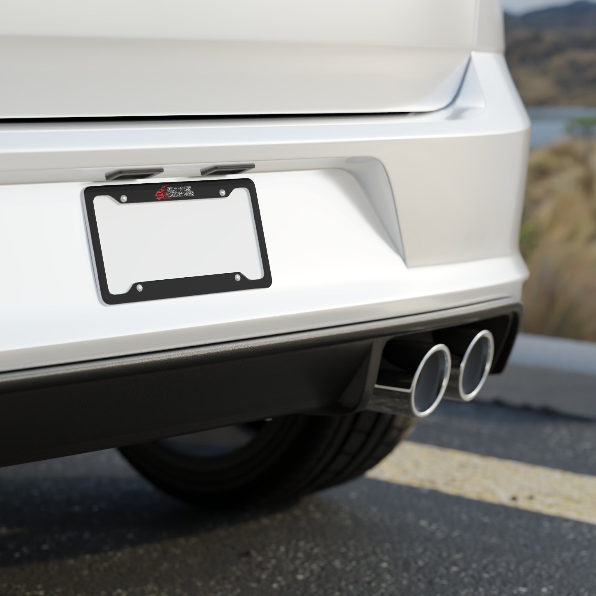 BTA License Plate Frame- Aluminum